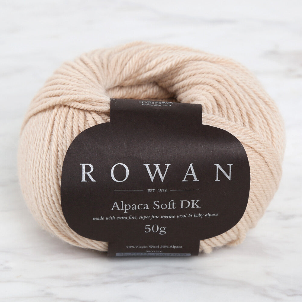 Rowan Alpaca Soft DK 50gr Açık Bej El Örgü İpi - 00235